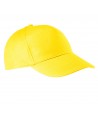 Gorra de algodón ajustable mediante cinta de velcro para adulto