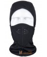 Balaclava o pasamontañas de tejido elástico color negro