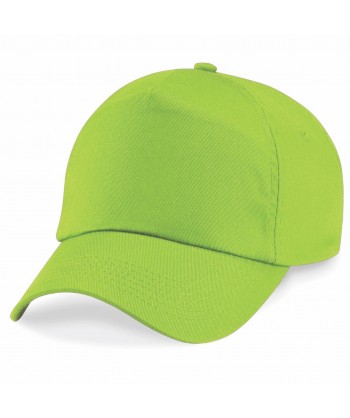 Gorra de algodón con cierre ajustable de velcro para niño