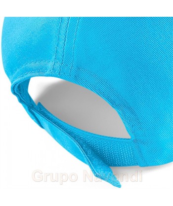 Gorra de algodón con cierre ajustable de velcro para niño