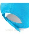 Gorra de algodón con cierre ajustable de velcro para niño