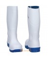 Bota alimentaria de seguridad de poliuretano S4 CI SRC color blanco