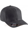 Gorra Flexfit de algodón de medio perfil para adulto color  gris