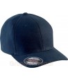 Gorra Flexfit de algodón de medio perfil para adulto color marino