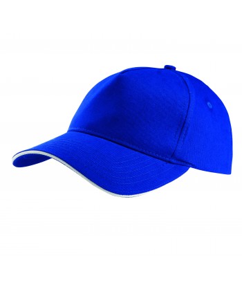 Gorra con sandwich contrastado con cierre de hebilla para adulto