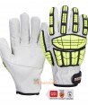 Guantes anti impactos y anticorte nivel F con protección al calor (250º)