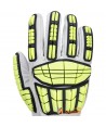 Guantes anti impactos y anticorte nivel F con protección al calor (250º)