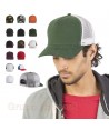 Gorra de rejilla con ajuste mediante corchetes