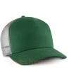 Gorra de rejilla con ajuste mediante corchetes verde bosque/gris