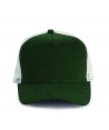 Gorra de rejilla con ajuste mediante corchetes camuflaje  color verde bosque/gris