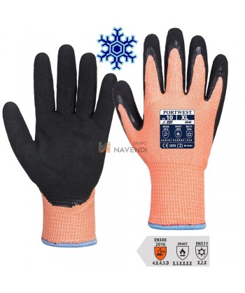 Guante Nitrilo anti-corte Vis-Tex HR  nivel anticorte D