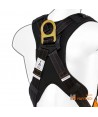 Arnés con enganche dorsal y hebillas automáticas