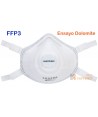 Mascarilla profesional con válvula desechable de nivel FFP3