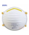 Mascarilla de polipropileno factor de protección FFP1