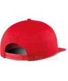 Gorra con cierre mediante corchetes y visera plana para niño