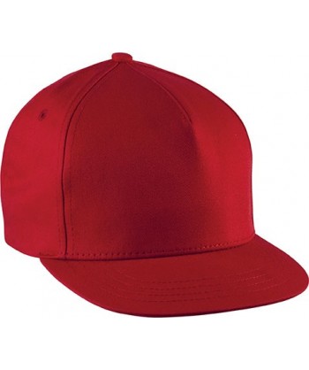Gorra con cierre mediante corchetes y visera plana para niño