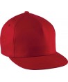Gorra con cierre mediante corchetes y visera plana para niño
