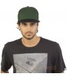 Gorra con cierre mediante corchetes y visera plana para adulto