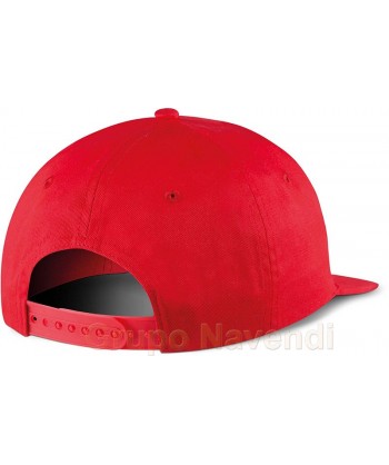 Gorra con cierre mediante corchetes y visera plana para adulto