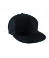 Gorra con cierre mediante corchetes y visera plana para adulto