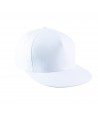 Gorra con cierre mediante corchetes y visera plana para adulto