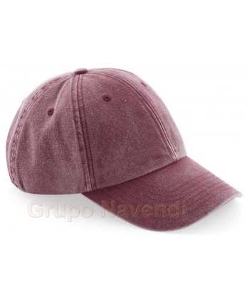 Gorra de algodón con visera pre curvada y cierre con hebilla para adulto