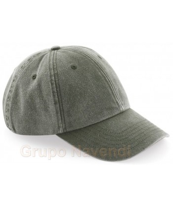 Gorra de algodón con visera pre curvada y cierre con hebilla para adulto
