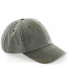 Gorra de algodón con visera pre curvada y cierre con hebilla para adulto