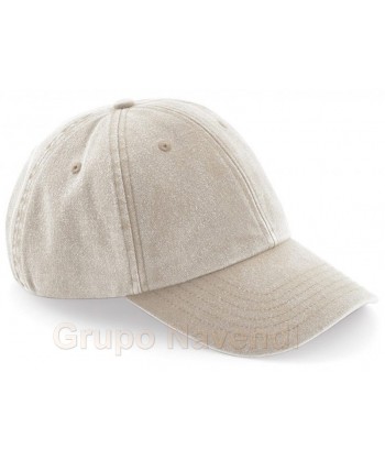Gorra de algodón con visera pre curvada y cierre con hebilla para adulto