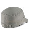 Gorra de algodón con cierre de hebilla para adulto color beige