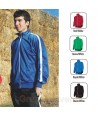 Chaqueta bicolor de chándal para adulto color royal/blanco