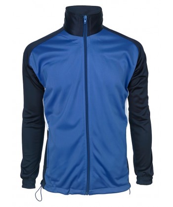 Chaqueta bicolor de chándal de niño color azul marino/azul royal