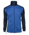 Chaqueta bicolor de chándal de niño color azul marino/azul royal