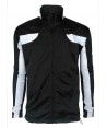 Chaqueta combinada de chándal para niños color Negro/blanco