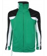 Chaqueta combinada de chándal para adulto color verde/negro
