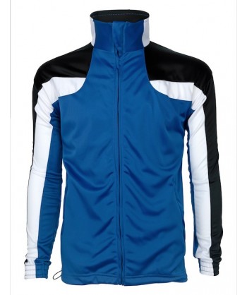 Chaqueta combinada de chándal para adulto color azul/negro