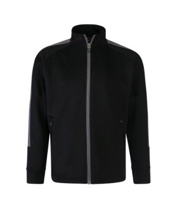 Chaqueta bicolor de chándal para niño color negro/gris