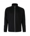Chaqueta bicolor de chándal para niño color negro/gris