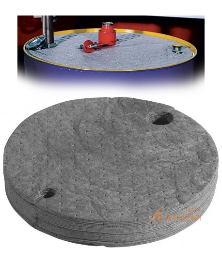 Cubre bidones para absorción de derrames universales