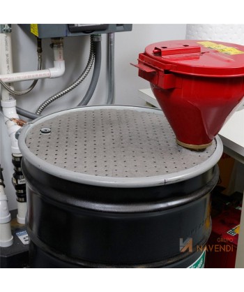 Cubre bidones para absorción de derrames universales
