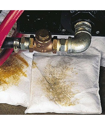 Almohadas hidrofóbicas para la absorción de aceites