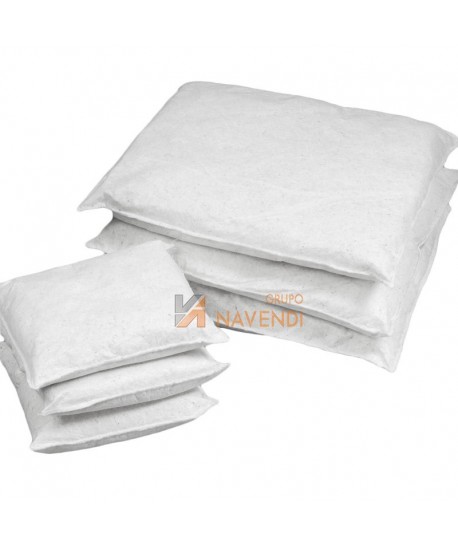 Almohadas hidrofóbicas para la absorción de aceites