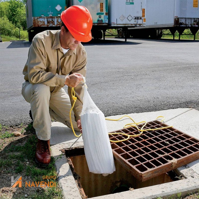 Barreras para sumideros de absorción de aceites y combustibles