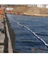 Barreras marinas para contención de aceites y combustibles