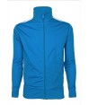 Sudadera deportiva con cremallera para adulto azul y blanca