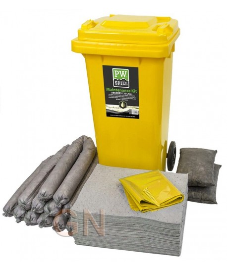 Kit para contención y absorción de derrames universal   -120 litros-