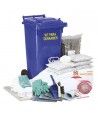 Kit hidrofóbico para contención y absorción de derrames -120 litros-
