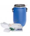 Kit para contención y absorción de derrames químicos