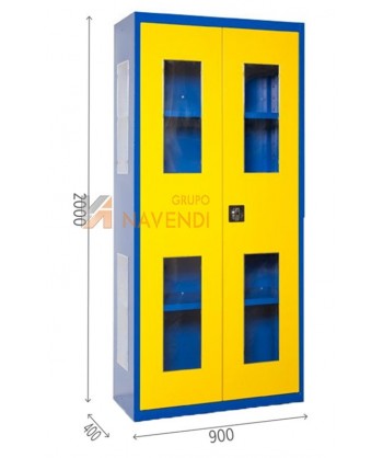 Armario dos puertas para equipos de protección individual (EPI's)