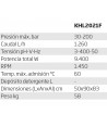 Hidrolimpiadora industrial trifásica de agua fría a 1260 Bar 900 litros/hora